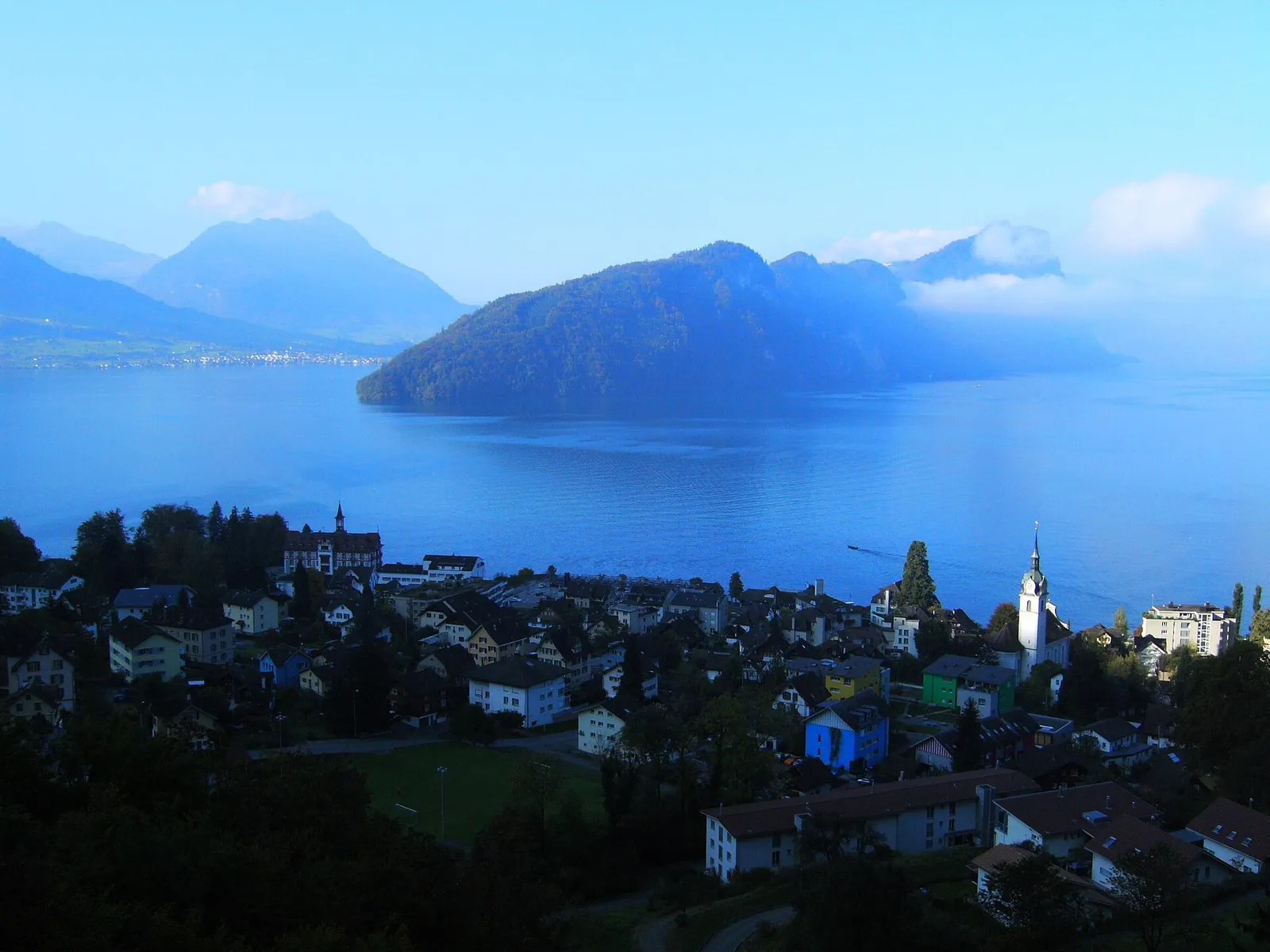 Le Bürgenstock, au-dessus du lac des Quatre-Cantons
