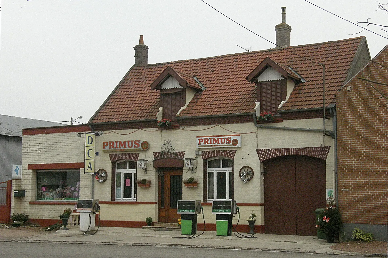 Une station-service en France (illustration)