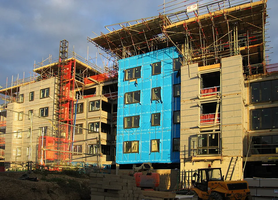 Chantier de construction et de rénovation (illustration)
