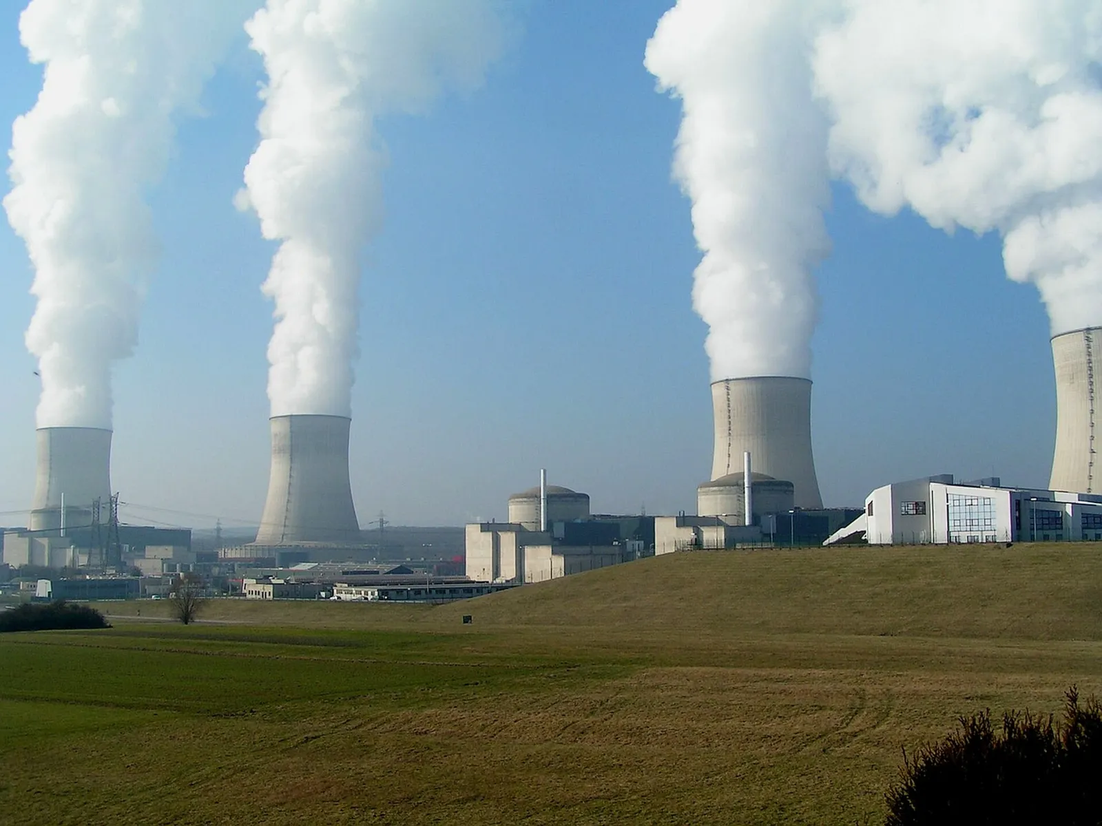 La centrale nucléaire EDF de Cattenom, en Moselle