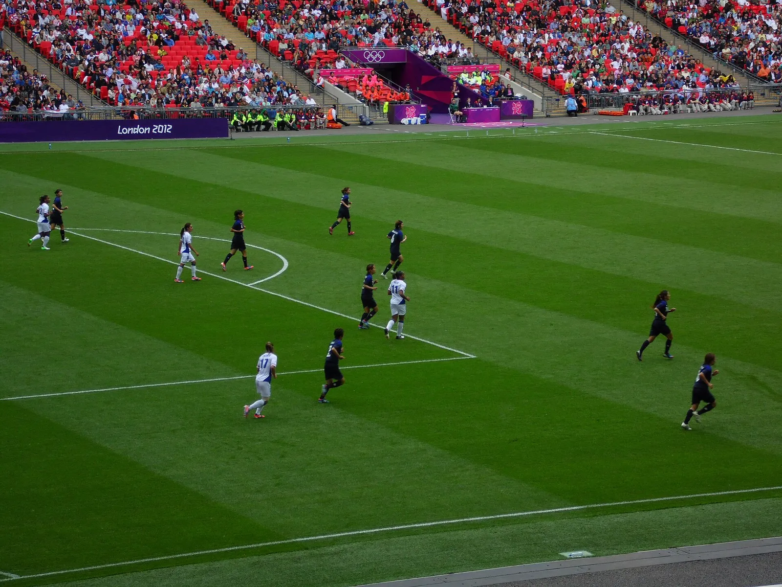 Un match de l'équipe de France féminine de football