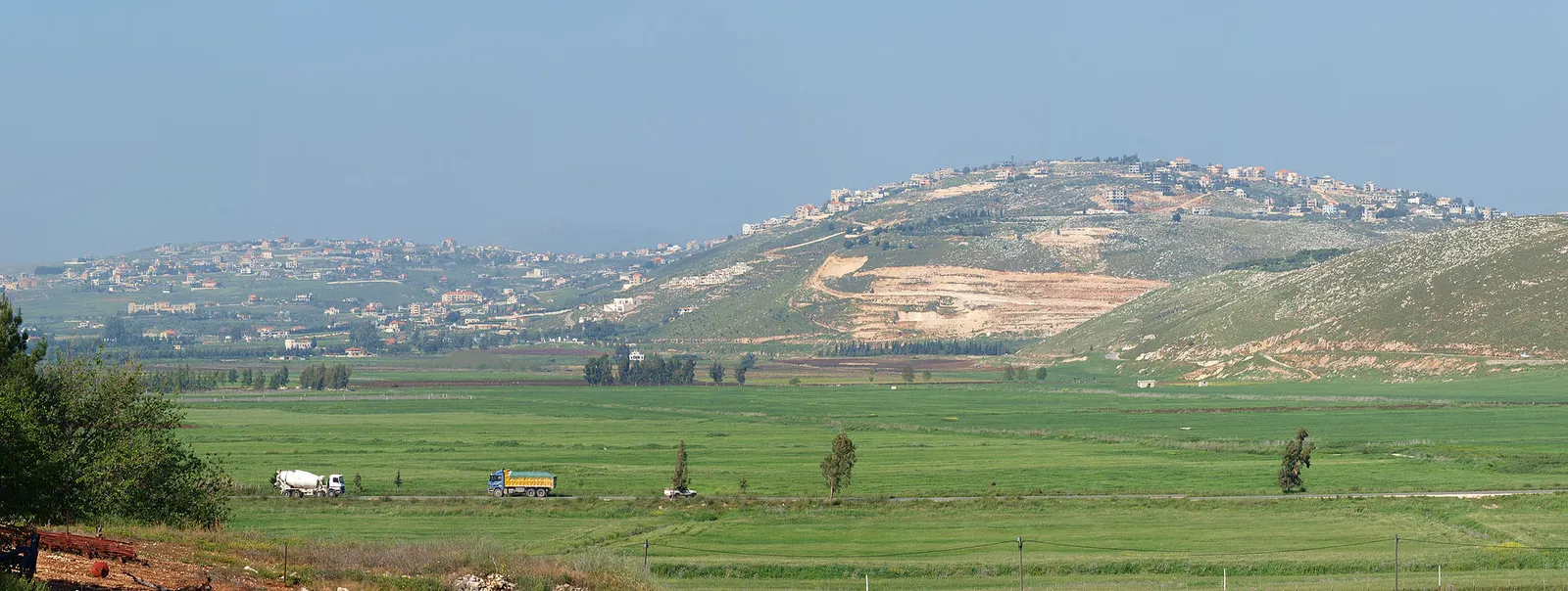 Un paysage du gouvernorat de Nabatiyé, au Liban (image d'illustration)