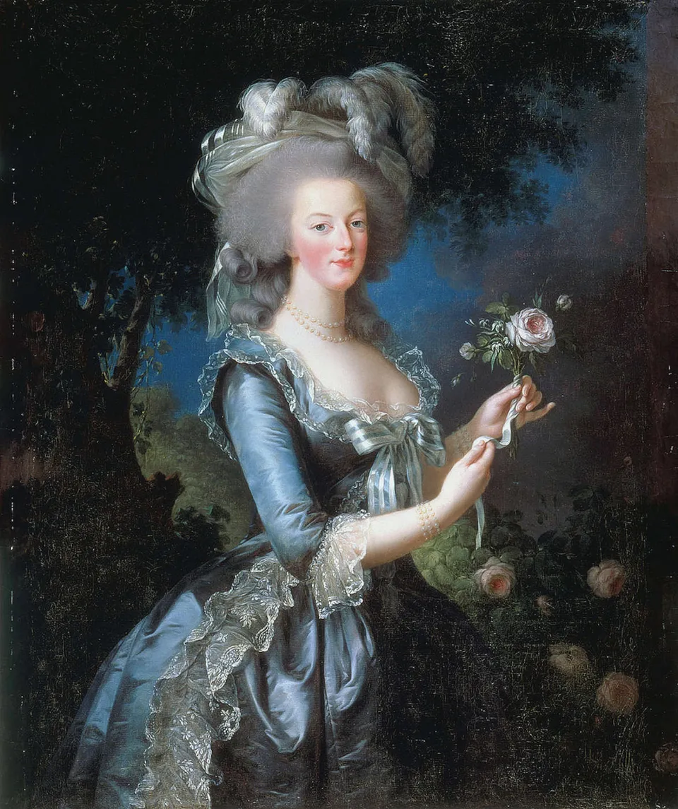 Portrait de Marie-Antoinette peint par Élisabeth Vigée Le Brun en 1783