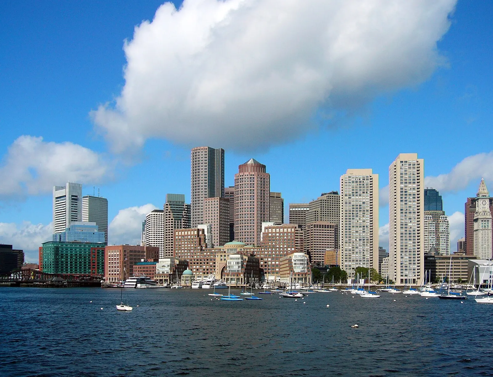 La ville de Boston (illustration)
