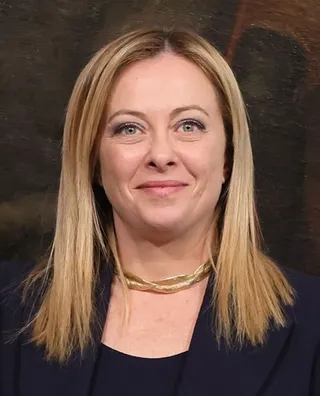 Giorgia Meloni, présidente du Conseil italien