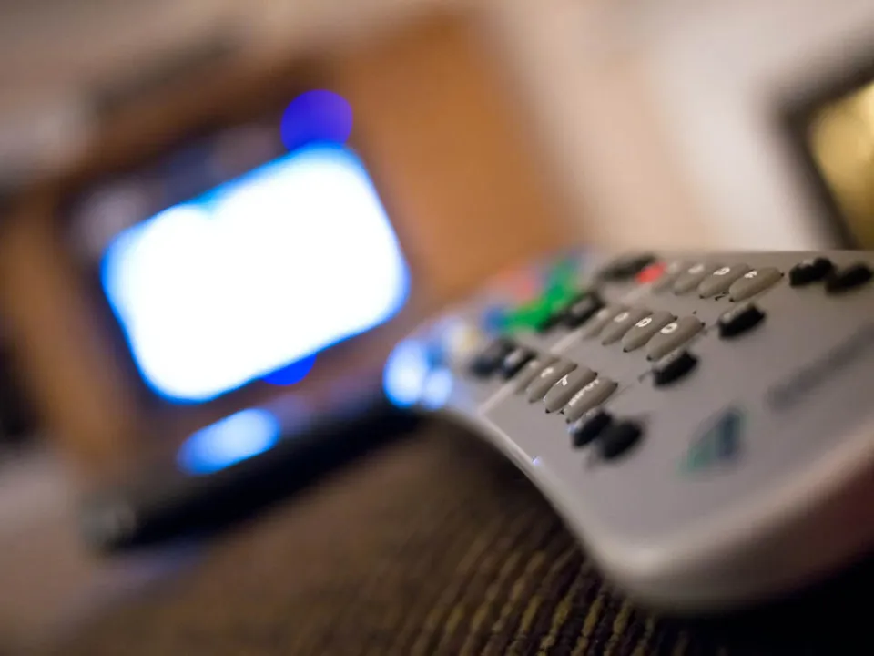 Une télécommande de télévision (illustration)