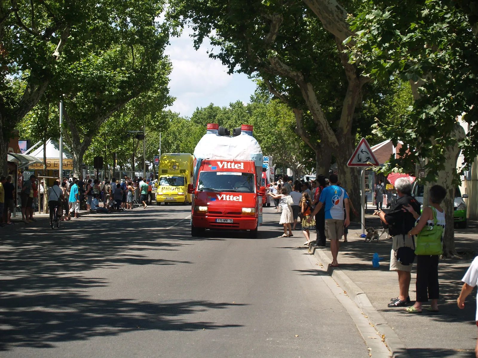 La caravane publicitaire du Tour de France