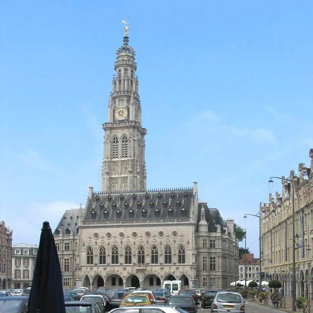 L'Hôtel de Ville d'Arras (Pas-de-Calais)