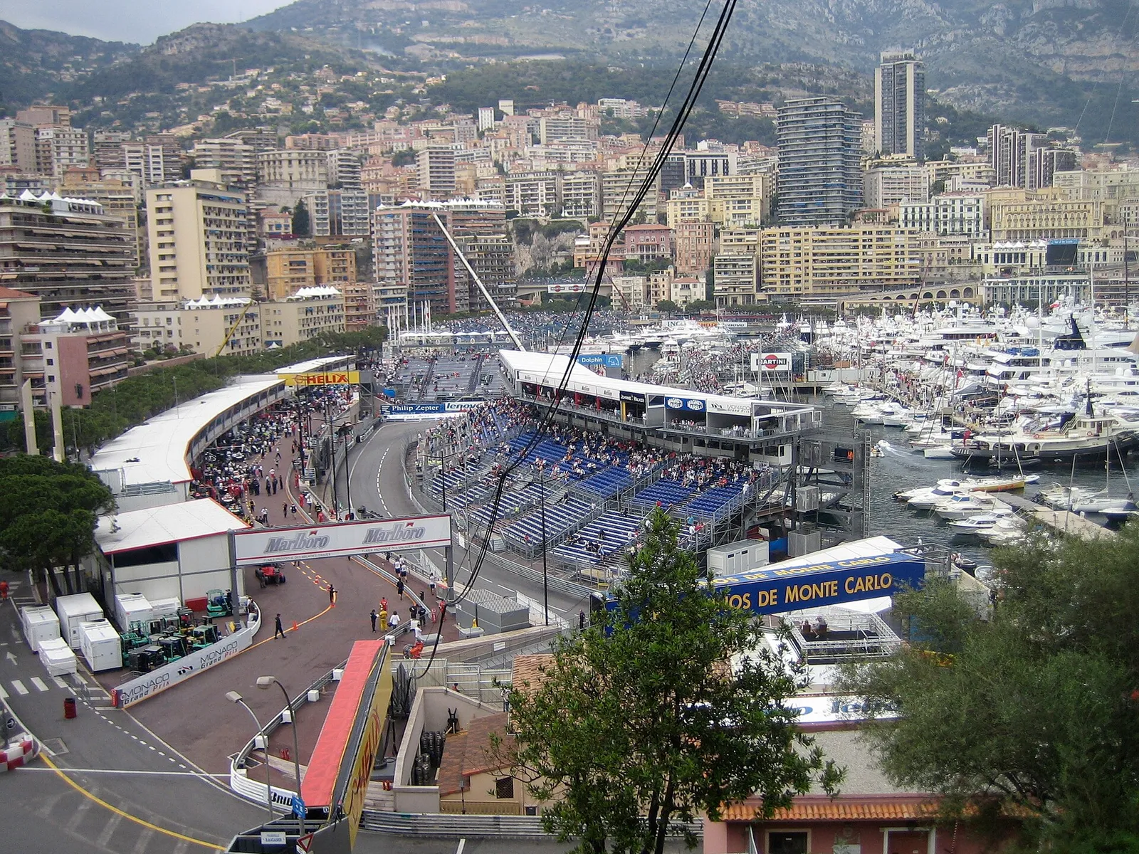 Vue de Monaco (illustration)