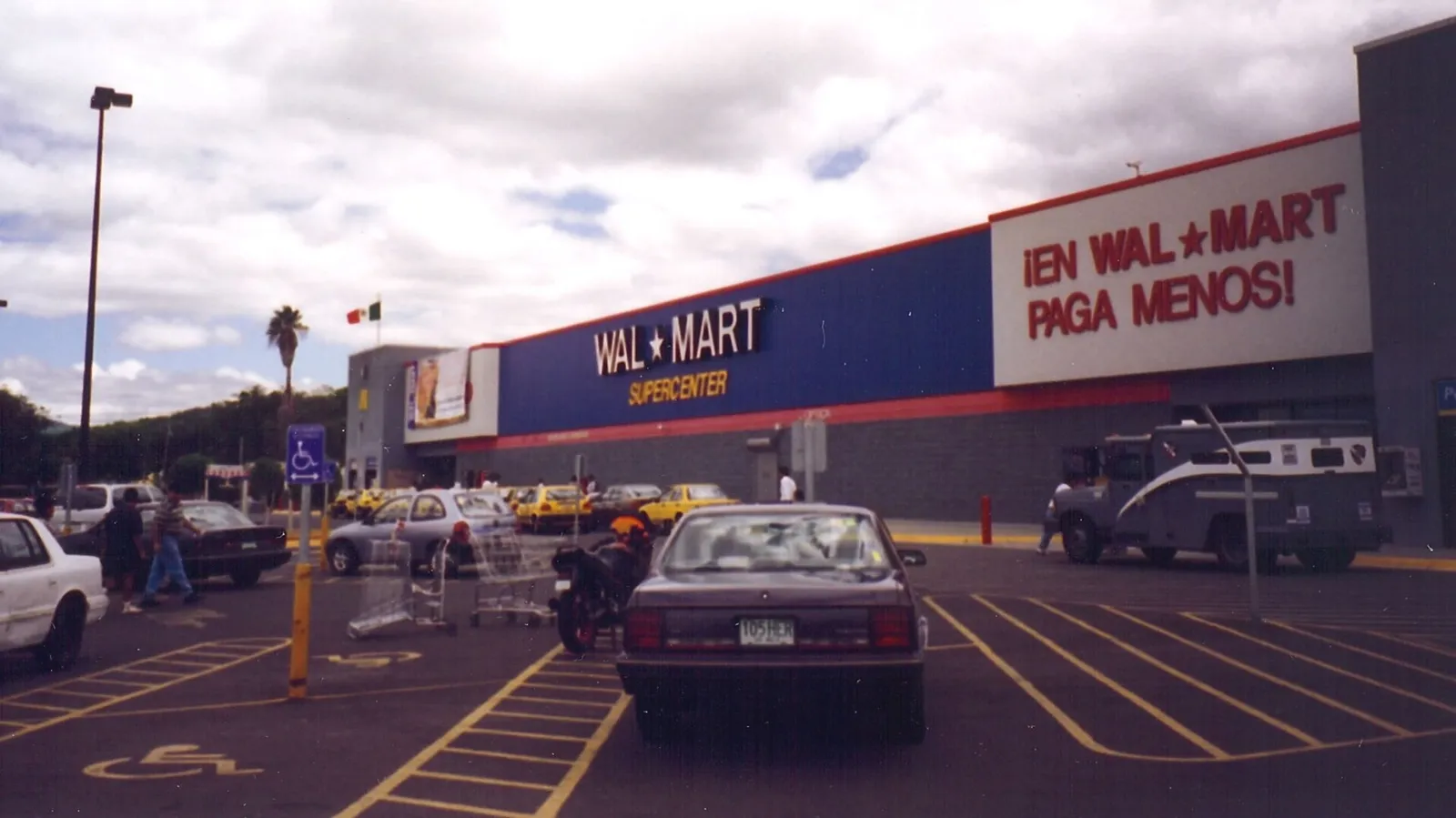 Un magasin Walmart (illustration)