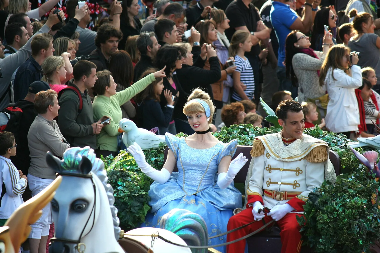 Char de parade à Disneyland Paris