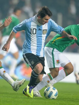 Lionel Messi sous le maillot de l'Argentine (image d'archives)