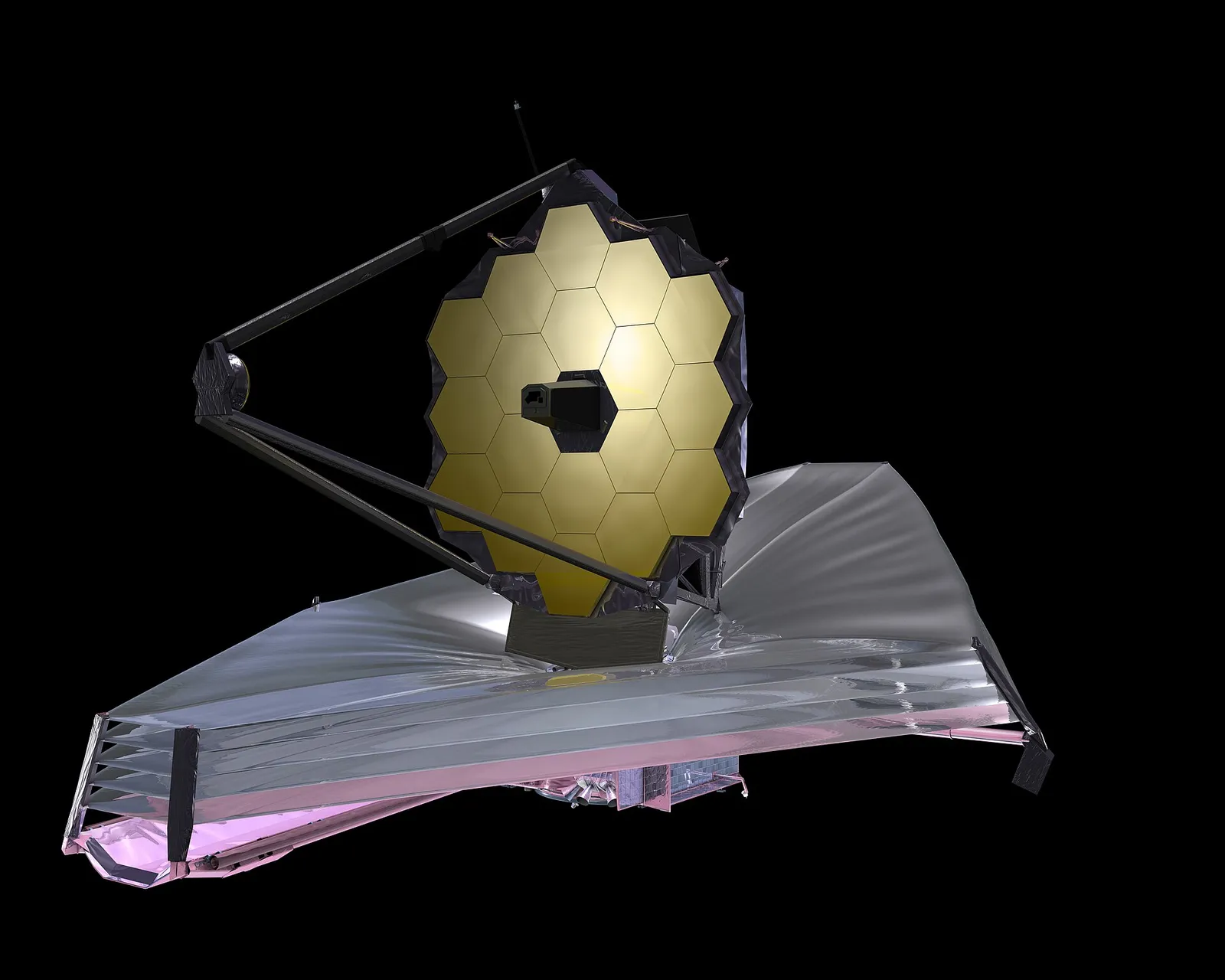 Un télescope spatial (illustration)
