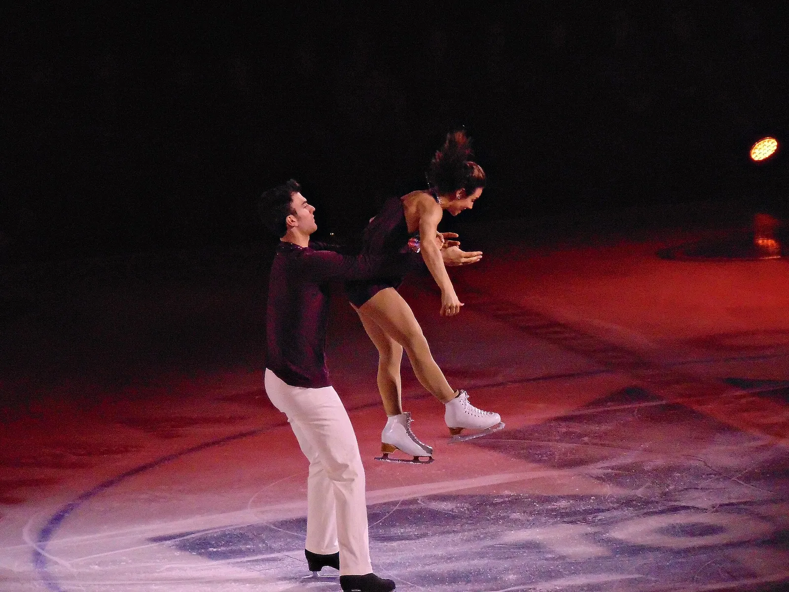 Patinage artistique en couple (illustration)