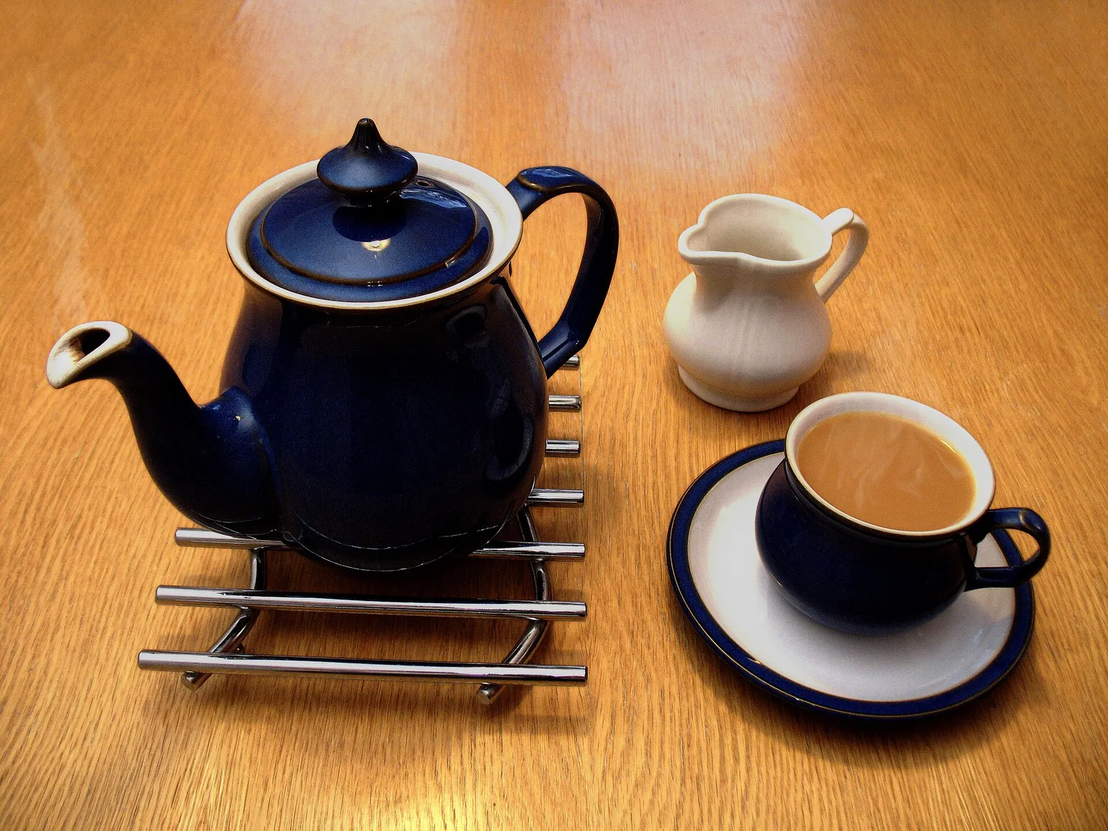Une tasse de thé (illustration)