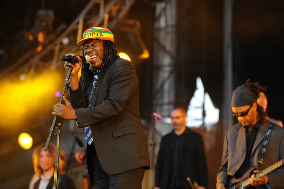 Concert en plein air au festival Solidays