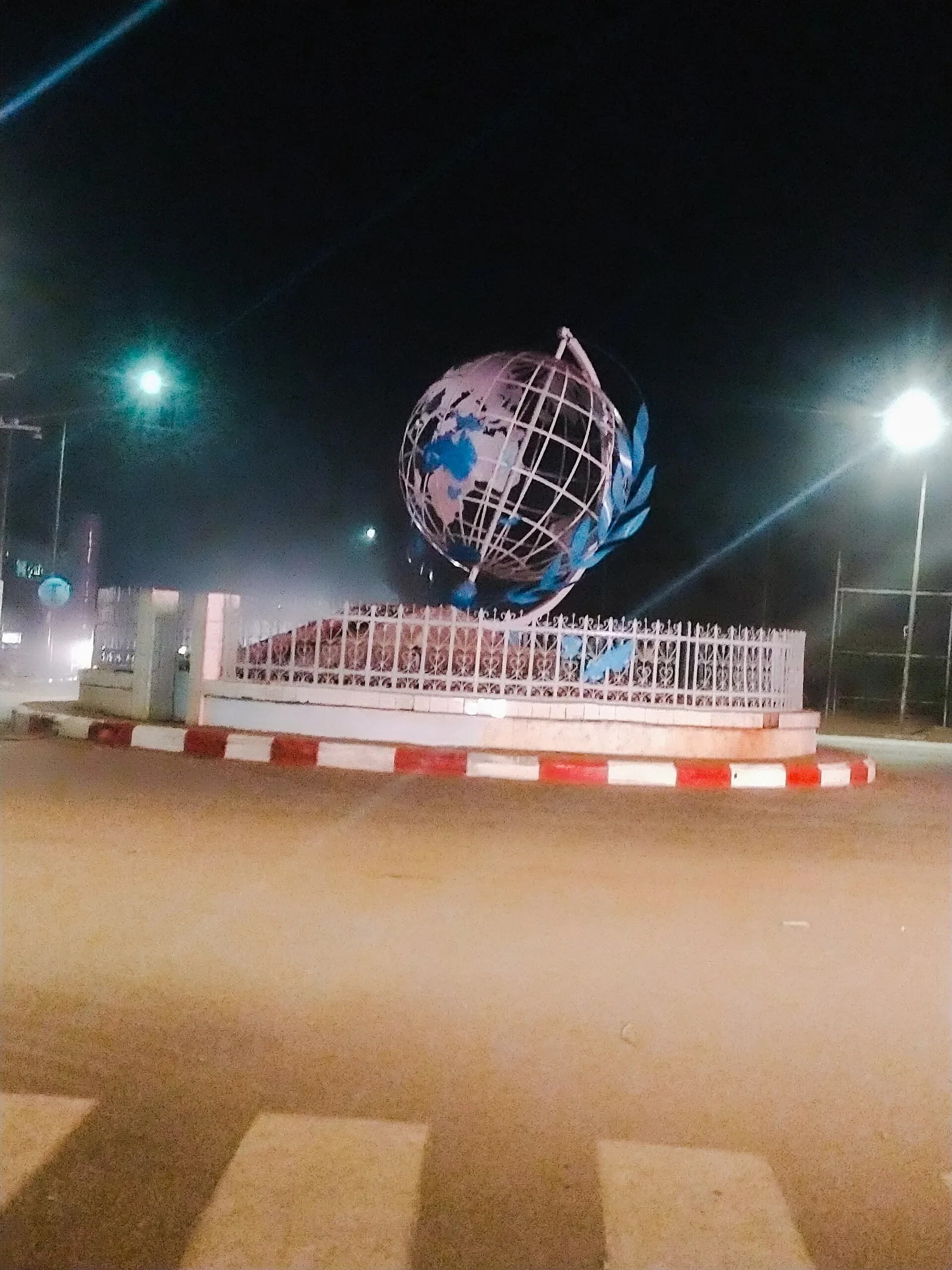 Le rond-point des Nations unies à Ouagadougou (illustration)