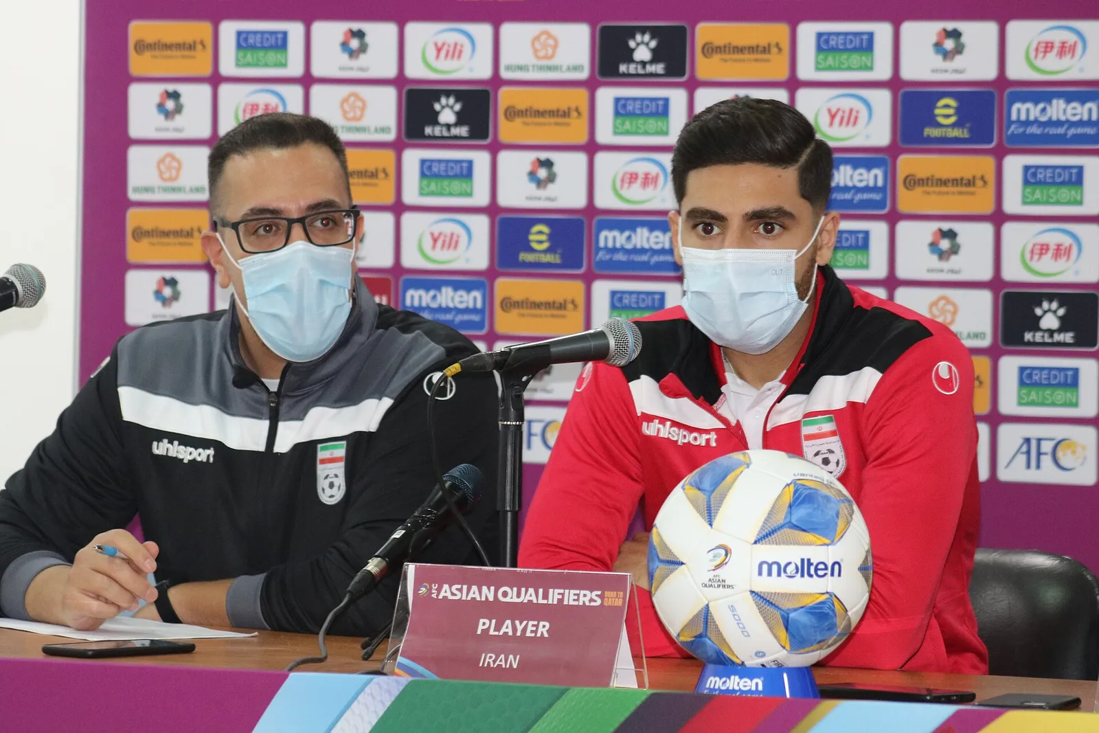 L'équipe d'Iran à l'entraînement (archives)