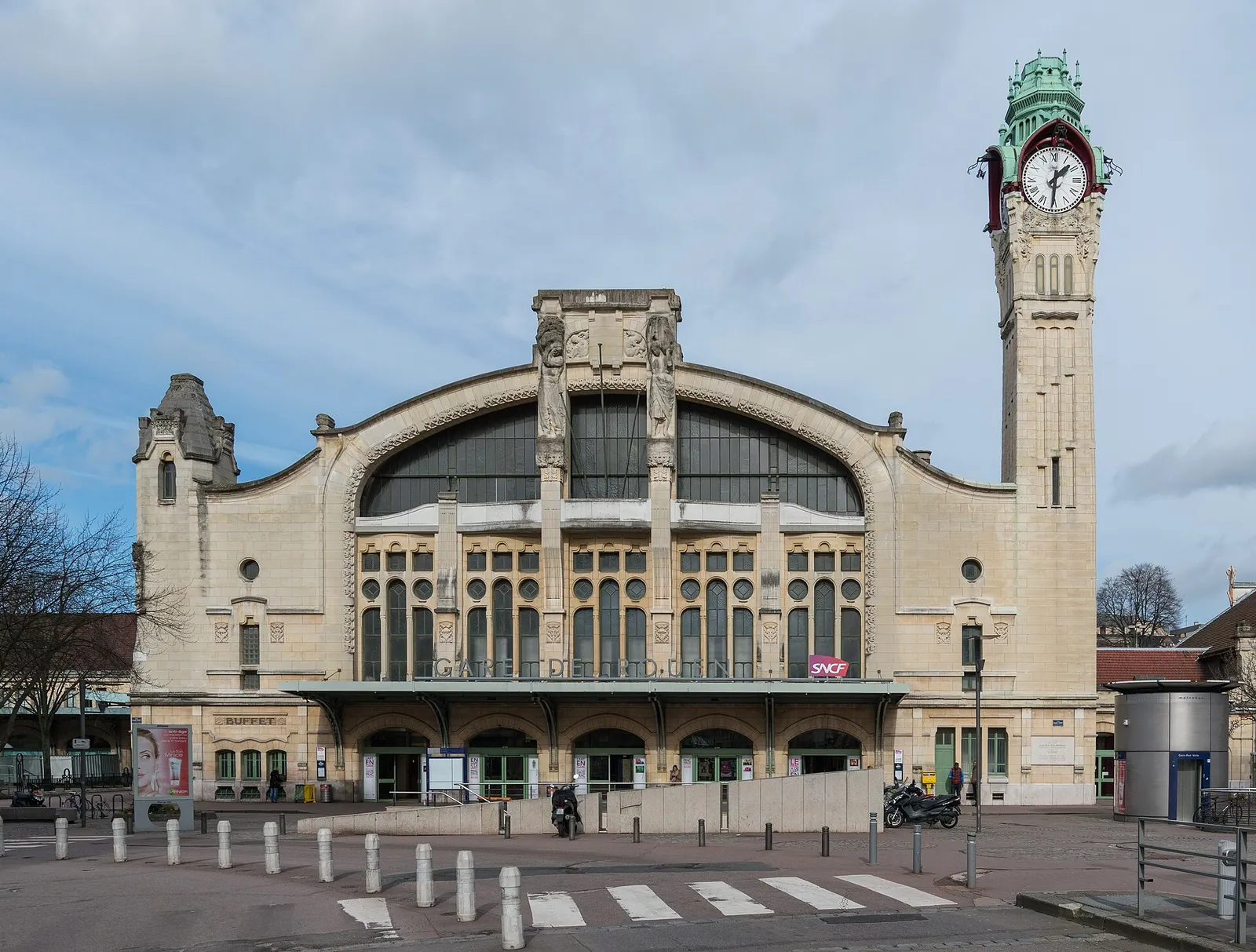 La gare de Rouen Rive-Droite, en Seine-Maritime