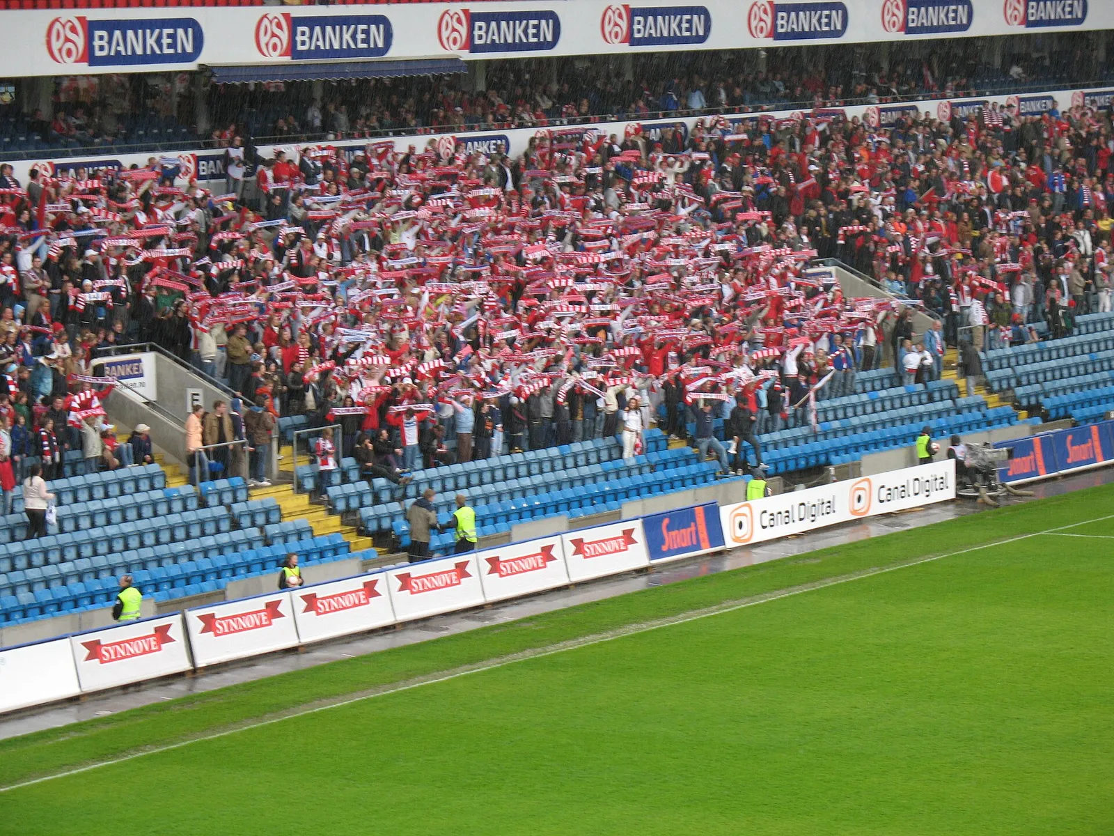 Des supporters de football norvégiens (illustration)