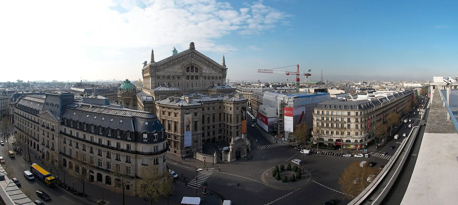 Le Palais Garnier, à Paris (illustration)