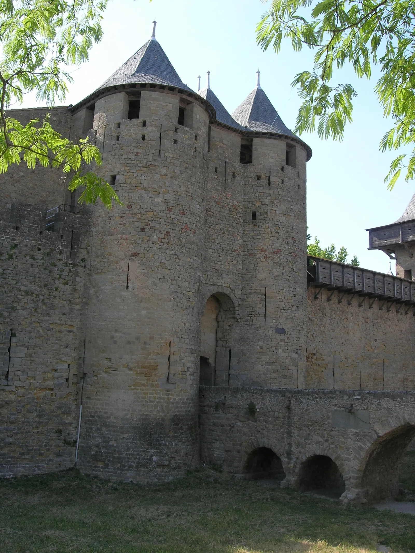 Le château comtal de la cité de Carcassonne