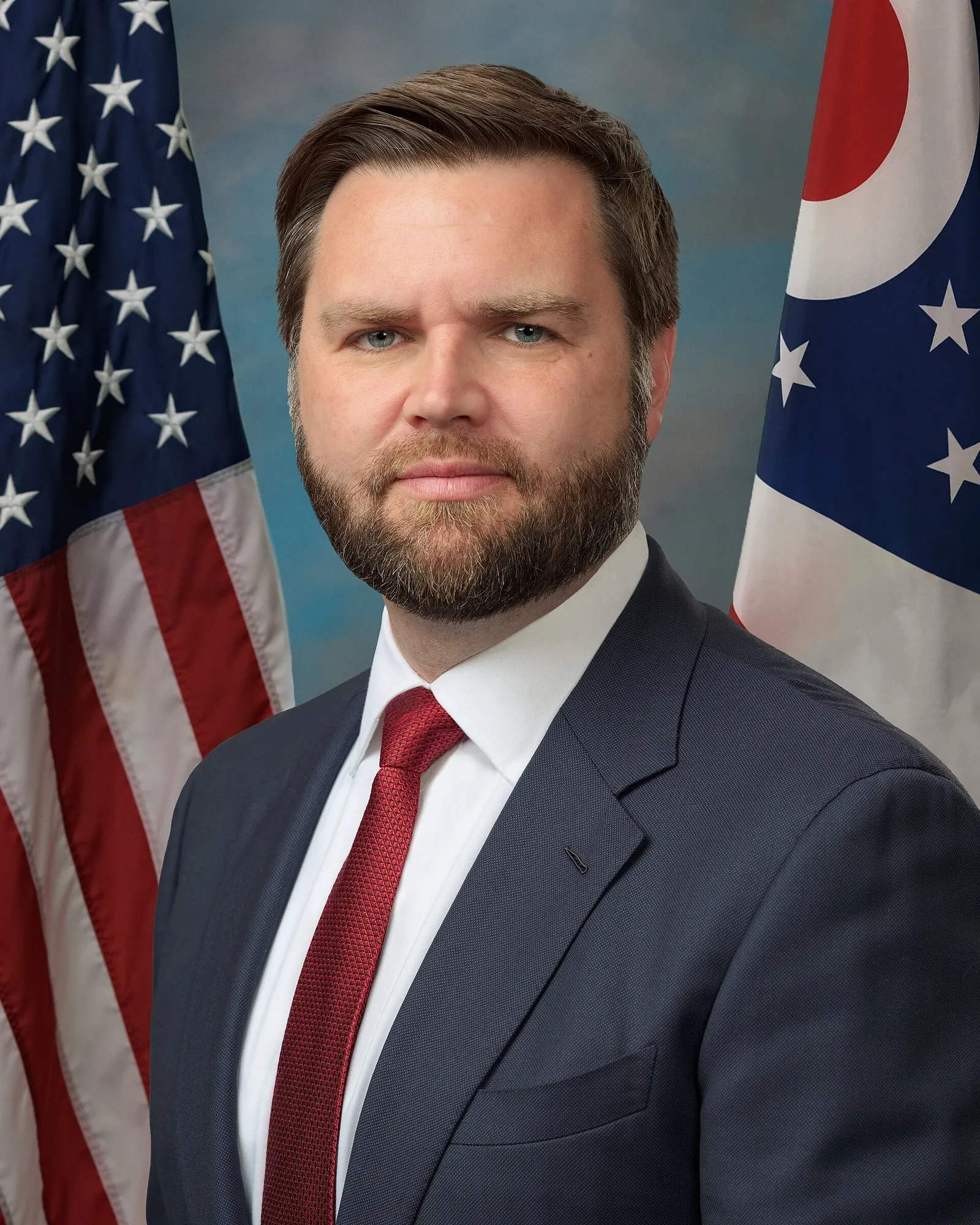 Portrait officiel de J.D. Vance