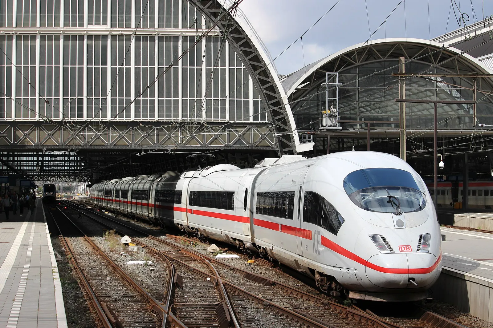 Un train ICE de la Deutsche Bahn (illustration)
