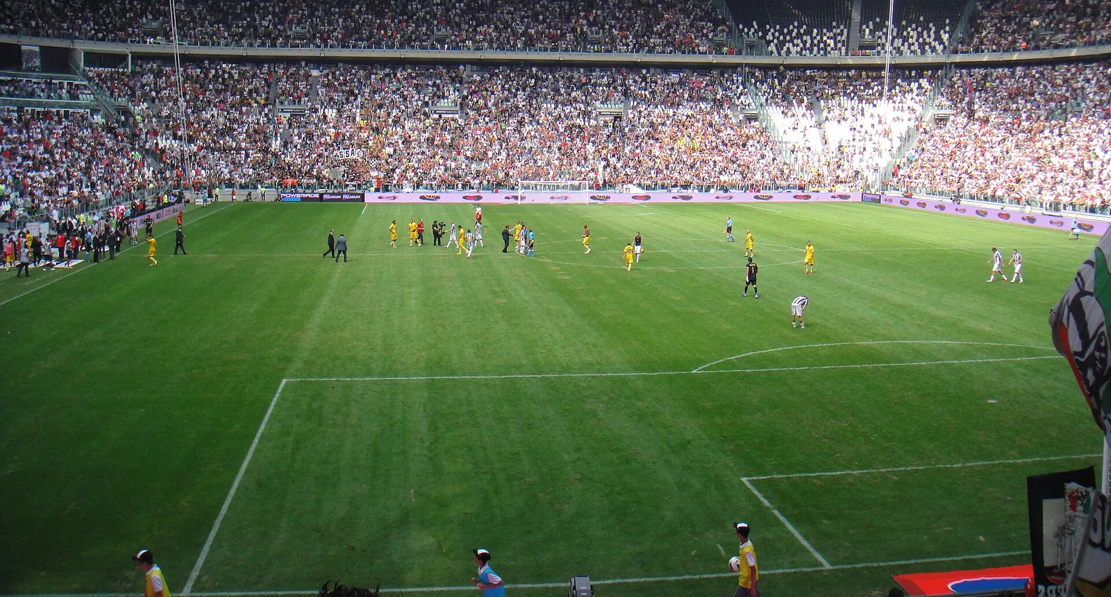 Le stade de la Juventus, à Turin
