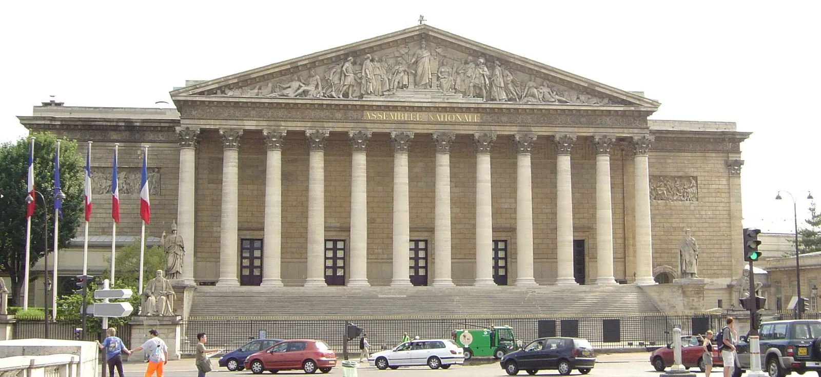 L'Assemblée nationale, à Paris (illustration)