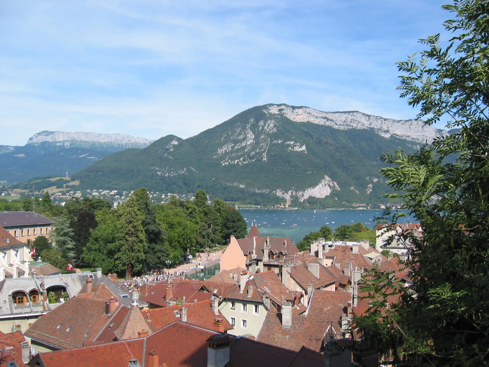 La ville d'Annecy (illustration)