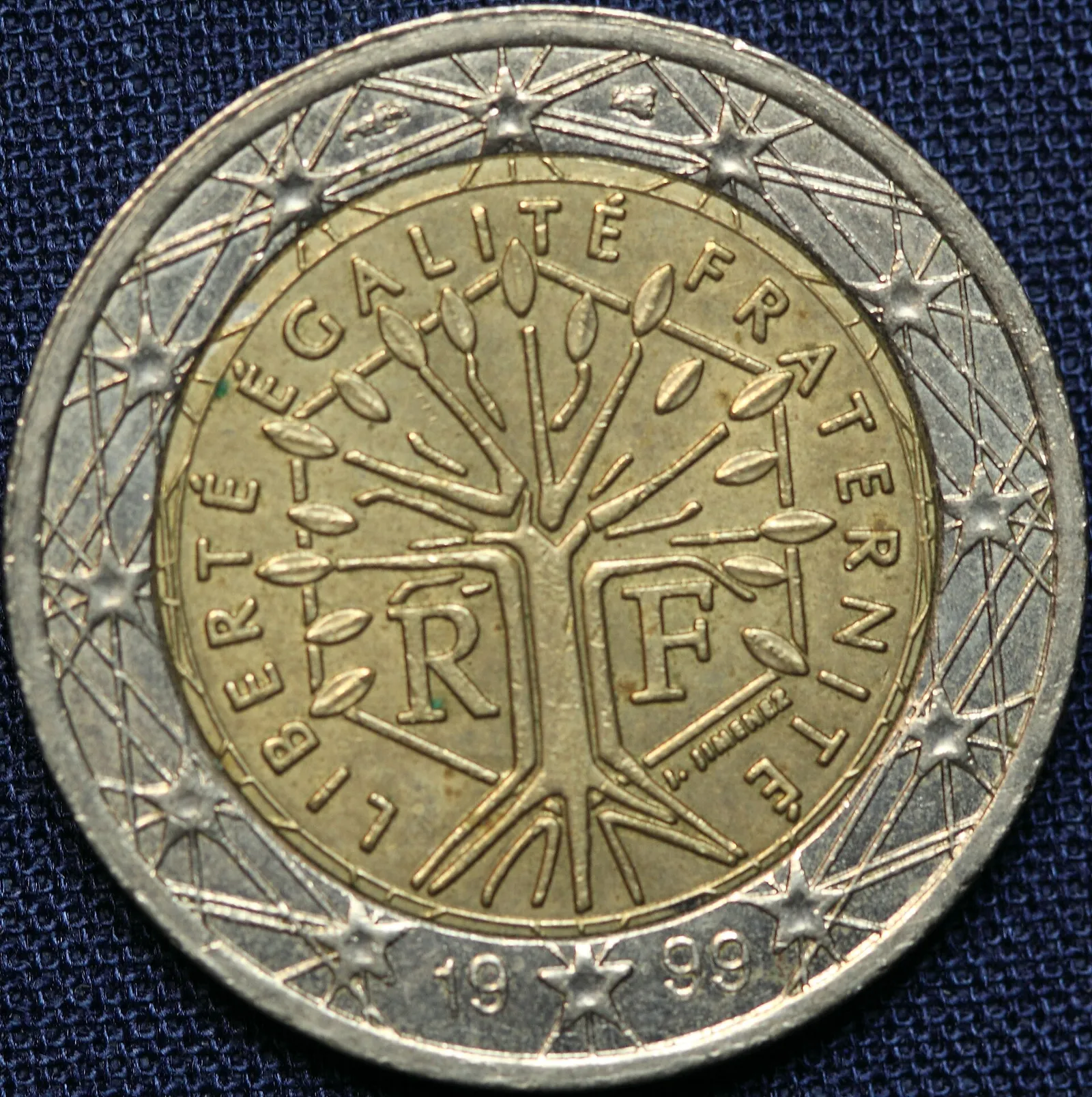 Une pièce en euros (illustration)