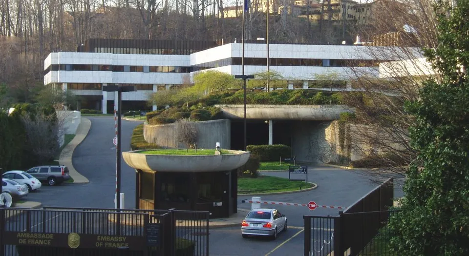 L'ambassade de France à Washington