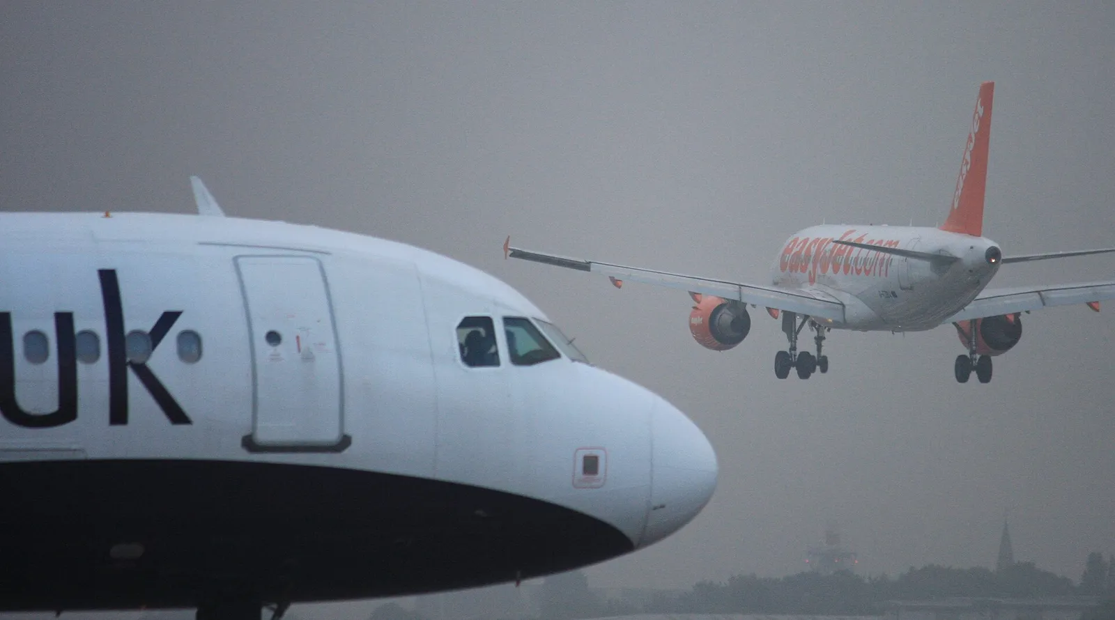 Un Airbus A321 en vol
