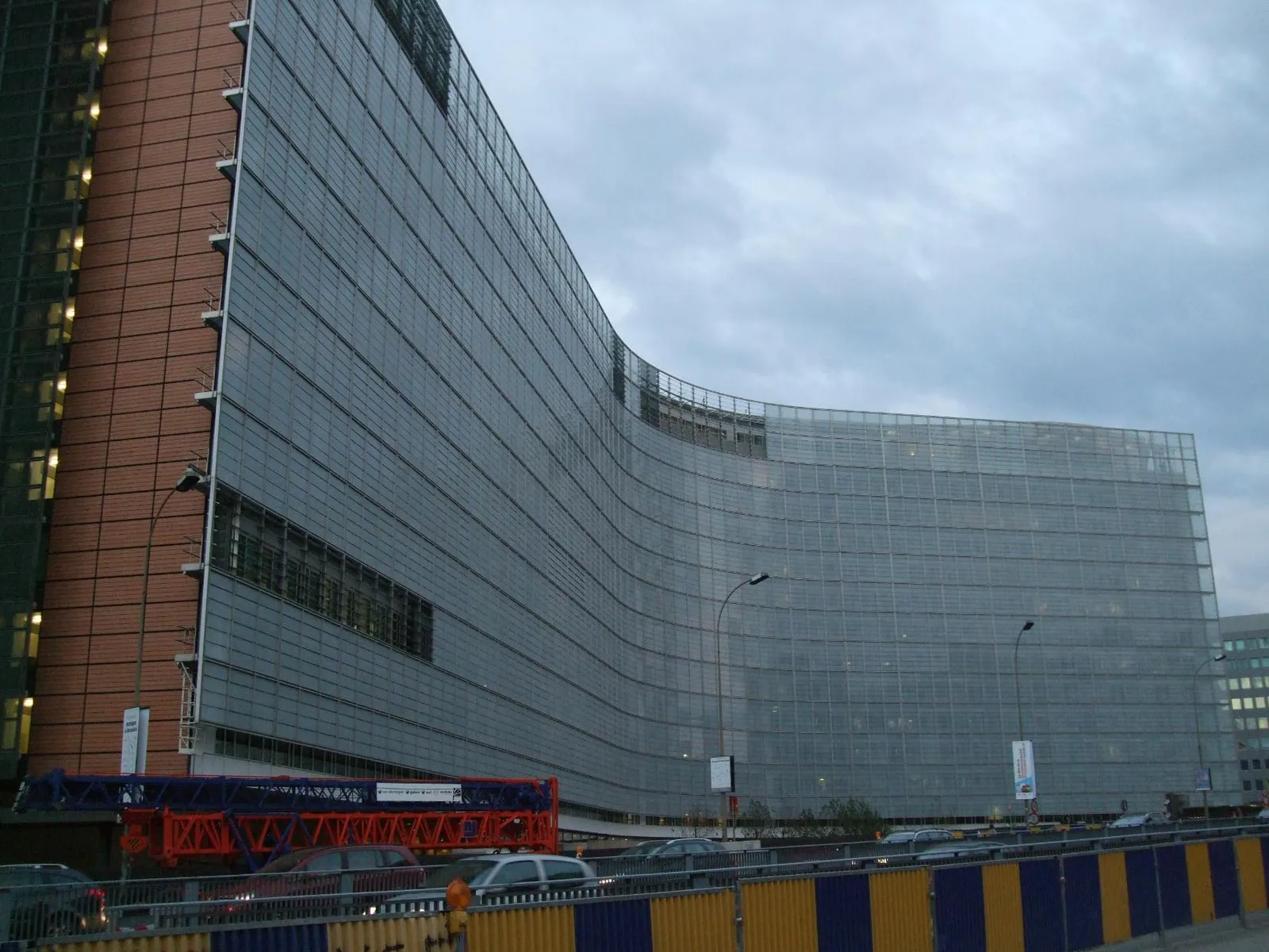 Le bâtiment de la Commission européenne, à Bruxelles