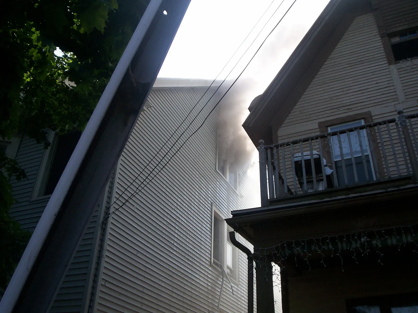 Un incendie d'appartement (illustration)