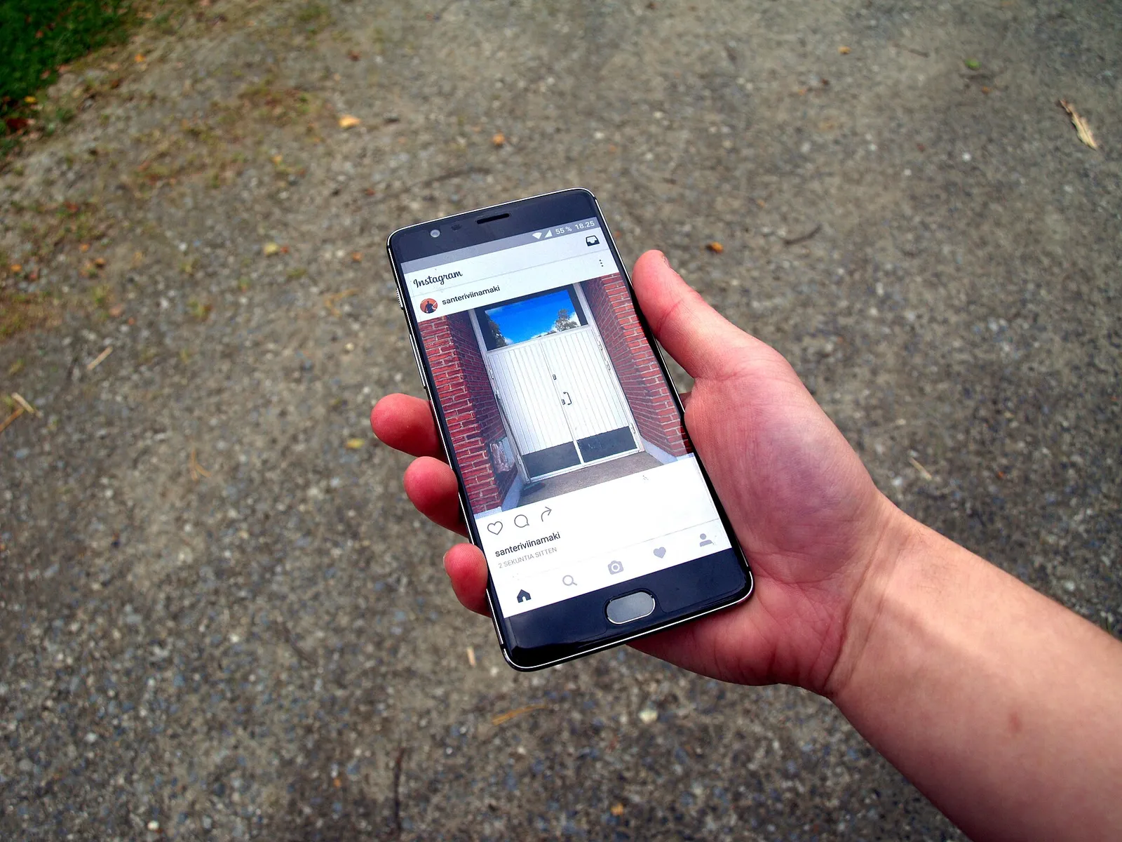 L'application Instagram sur un smartphone (illustration)