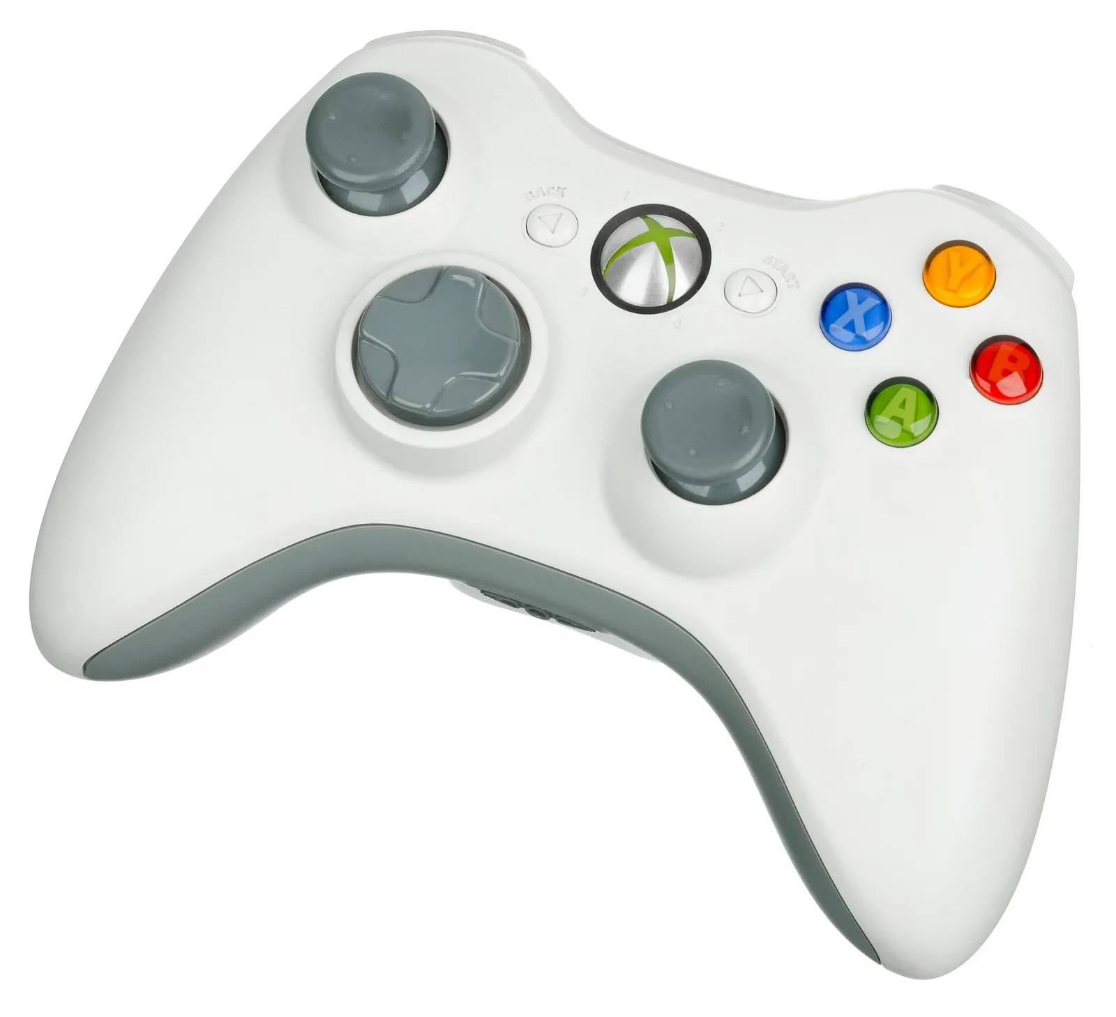 Une manette de jeu vidéo (illustration)