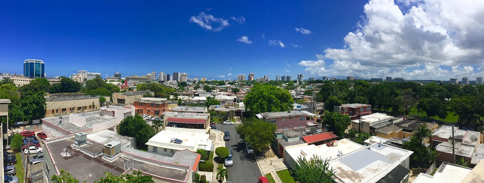 Vue de San Juan, à Porto Rico