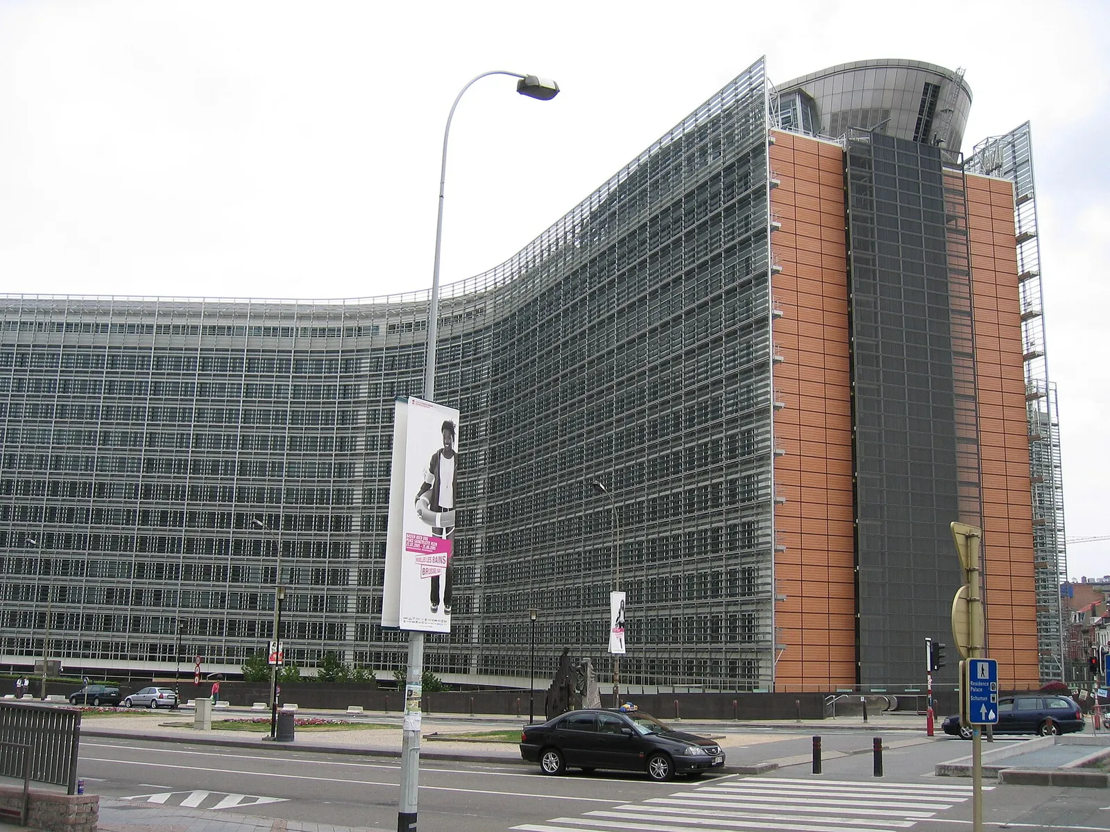 Le bâtiment Berlaymont, siège de la Commission européenne à Bruxelles
