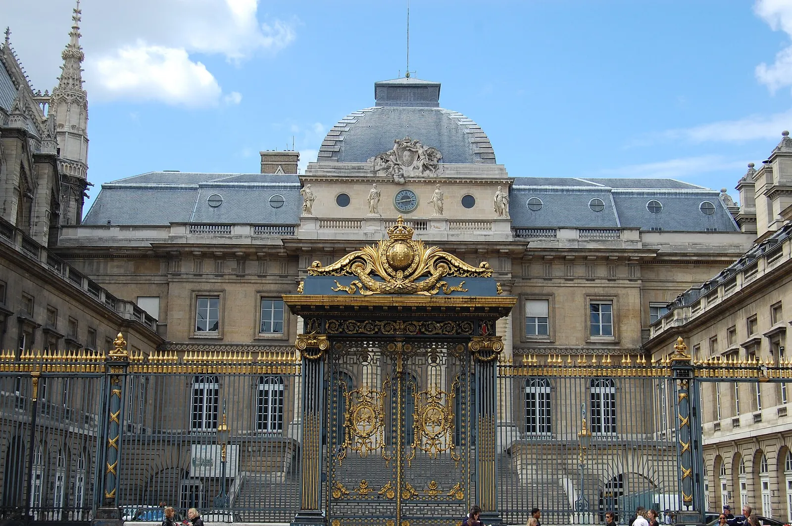Le Palais de justice de Paris (illustration)
