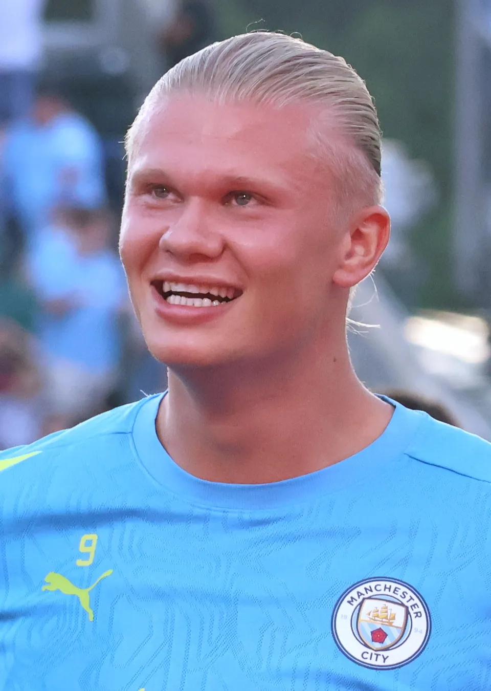 Erling Haaland, attaquant de la Norvège